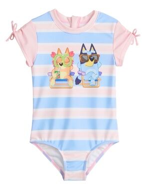 Bluey one piece swimsuit size 5/6